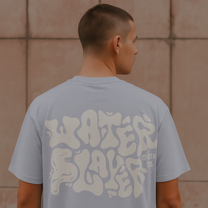 Oversized Streetwear Tee - "WATER SLAYER" Graphic | Brune Originals