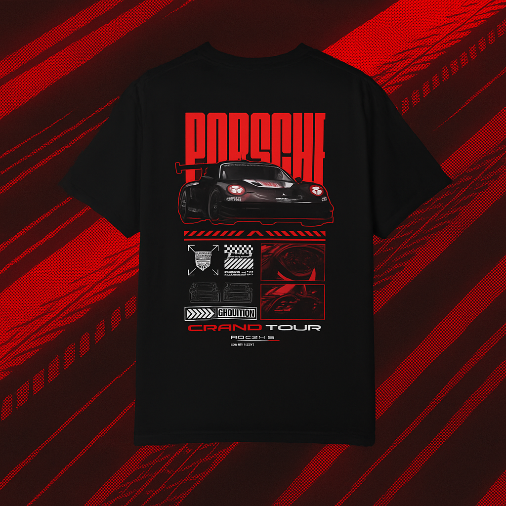 Porsche Graphic Tee – Streetwear Edition