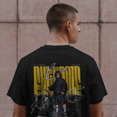 Brune™ Oversized BMX Street Tee – Unisex Graphic T-Shirt for Urban Riders